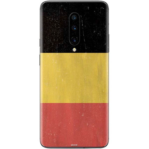 Belgium Flag Distressed OnePlus 7 Pro Skin